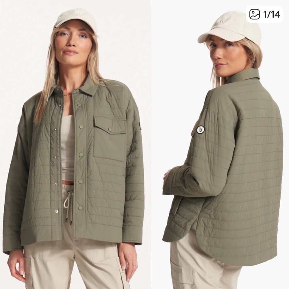 NWT Vuori Canyon Shirt Jacket